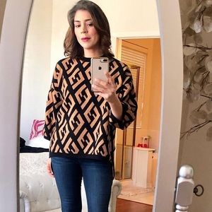 Designer inspired sweater